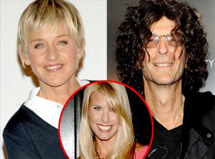 Ellen DeGeneres, Howard Stern, Beth Ostrosky Stern Ellen DeGeneres, Howard Stern, Beth Ostrosky Stern